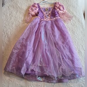 Disney Store girls size 7/8 pink & purple princess costume, VGUC